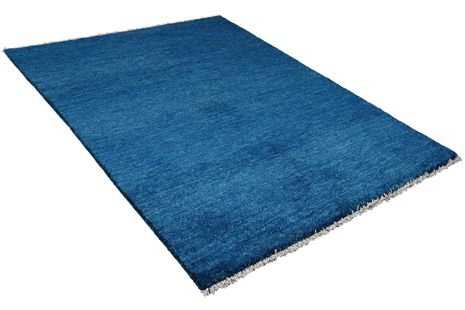 Gabbeh — Hand-knotted, 139x180 cm, Blue, 100% Virgin Wool | View 4