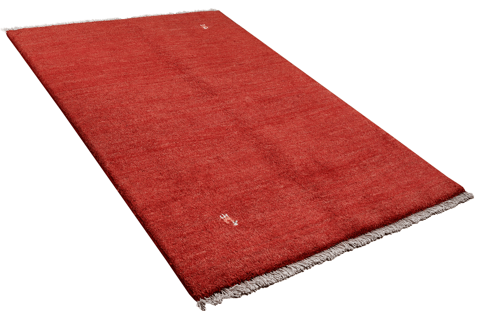 Gabbeh — Hand-knotted, 101x148 cm, Red, 100% Virgin Wool | View 4