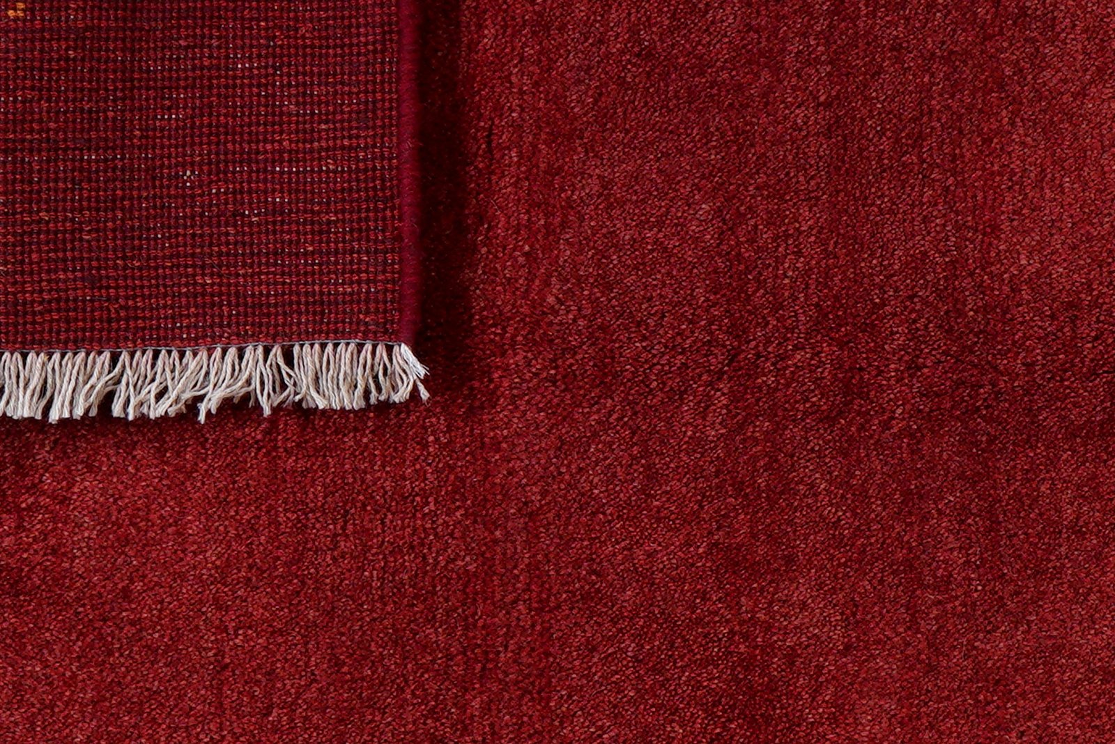 Gabbeh — Hand-knotted, 101x148 cm, Red, 100% Virgin Wool | View 7