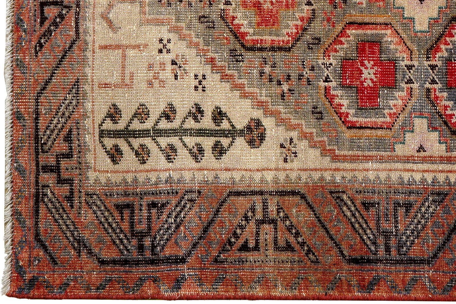 Heritage — Hand-knotted, 95x185 cm, Brown, 100% Virgin Wool | View 3