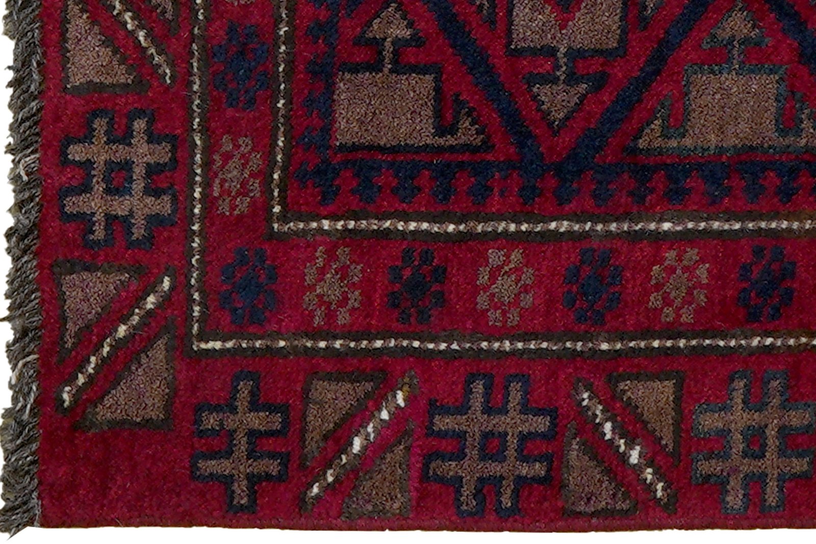 Belutch — Hand-knotted, 57x94 cm, Multicolor, 100% Virgin Wool | View 3