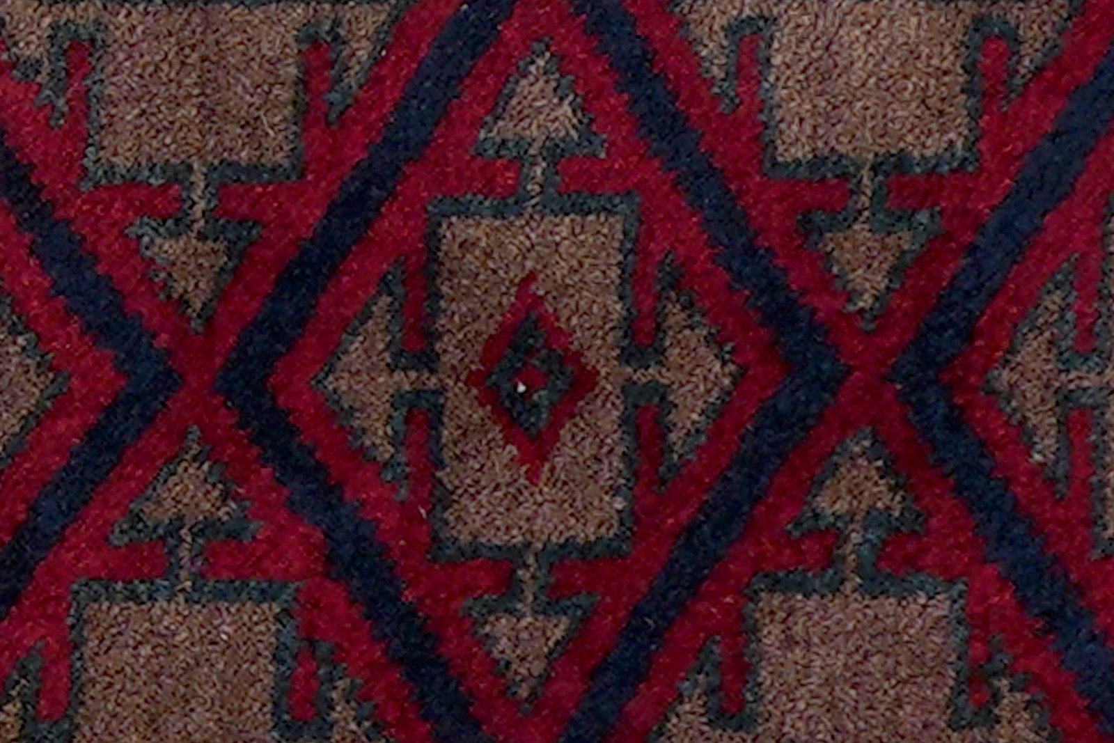 Belutch — Hand-knotted, 57x94 cm, Multicolor, 100% Virgin Wool | View 6