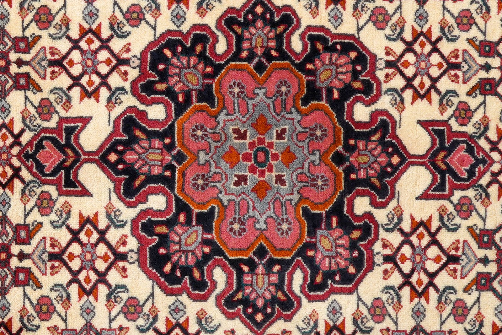 Bidjar Zandjan — Hand-knotted, 107x161 cm, Multicolor, 100% Virgin Wool | View 6