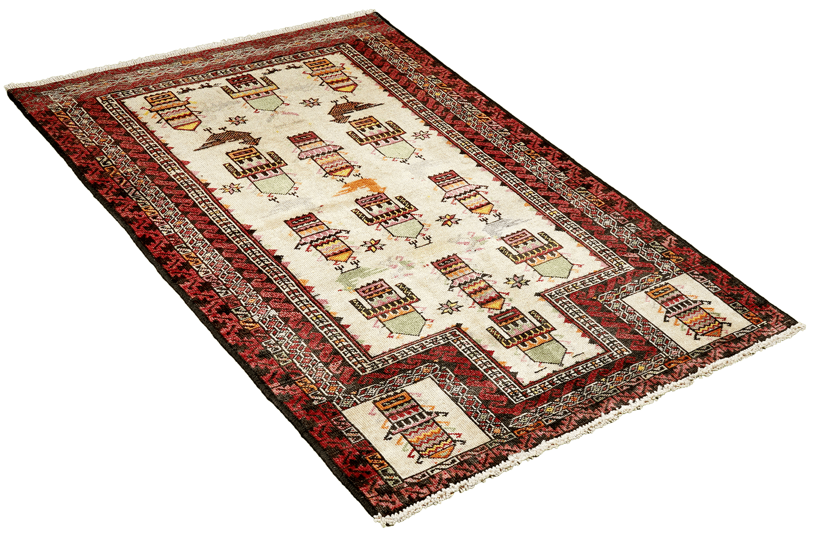 Heritage — Hand-knotted, 70x128 cm, Brown, 100% Virgin Wool | View 4