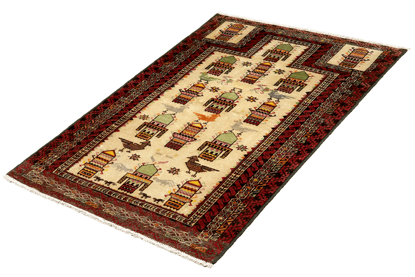 Heritage — Hand-knotted, 70x128 cm, Brown, 100% Virgin Wool | View 5