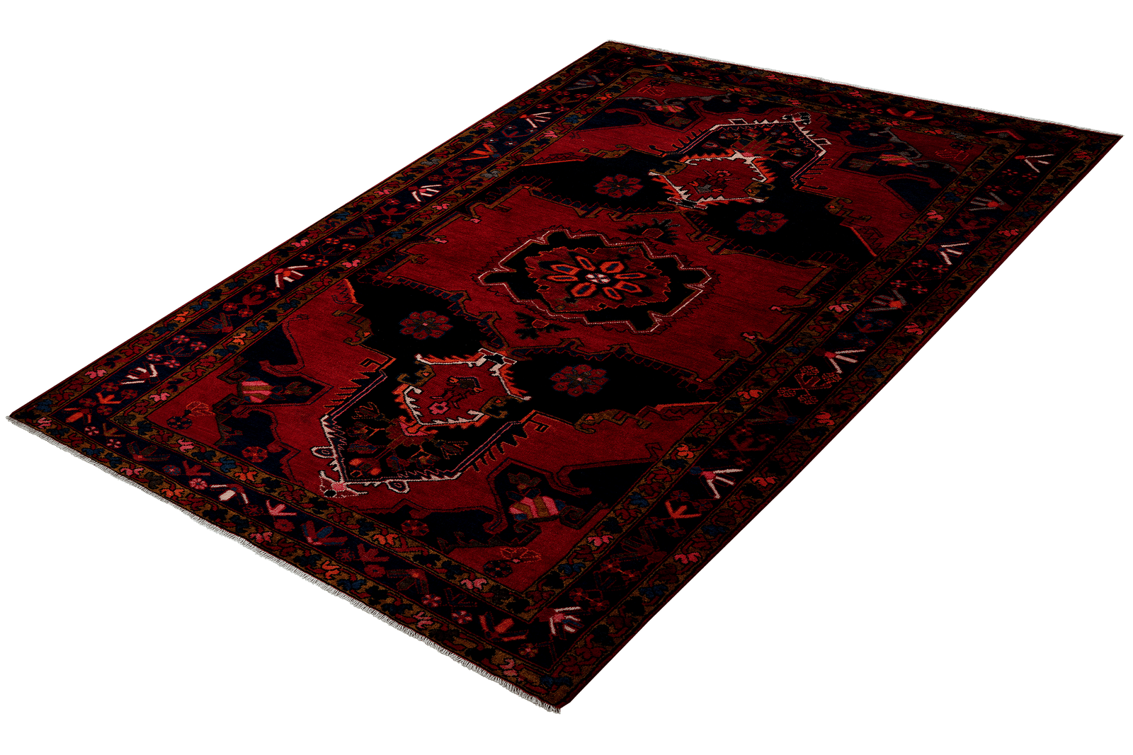 Lori — Hand-knotted, 156x267 cm, Blue, 100% Virgin Wool | View 5