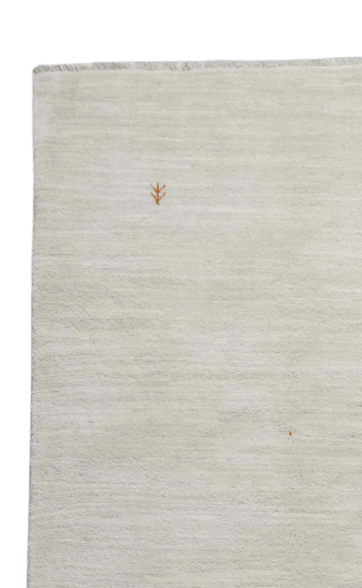 Gabbeh — Hand-knotted, 206x300 cm, Beige, 100% Virgin Wool | View 3