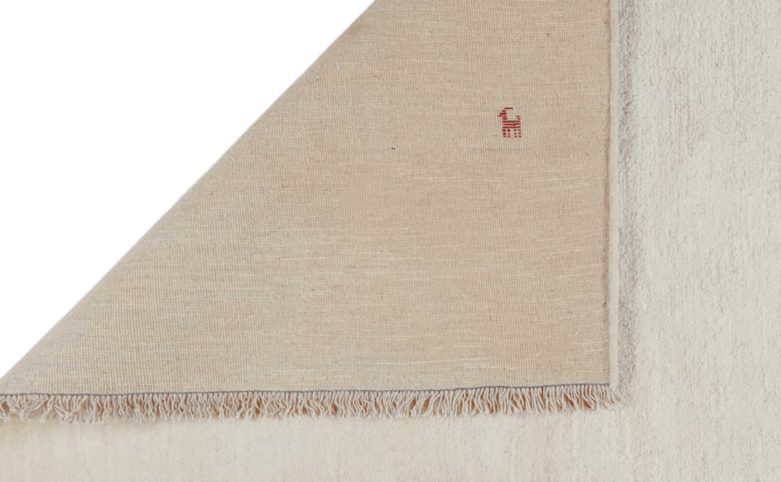 Gabbeh — Hand-knotted, 214x300 cm, Beige, 100% Virgin Wool | View 5