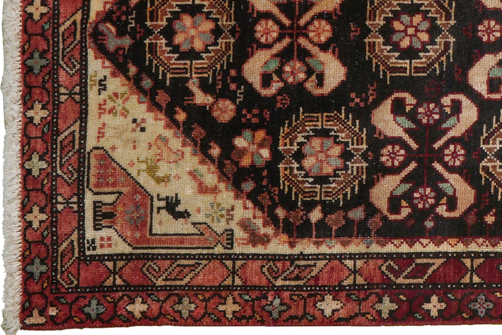 Heritage — Hand-knotted, 65x162 cm, Blue, 100% Virgin Wool | View 3
