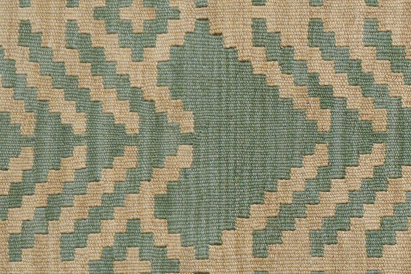 Kelim Gashgai — Handmade, 61x88 cm, Green, 100% Virgin Wool | View 5