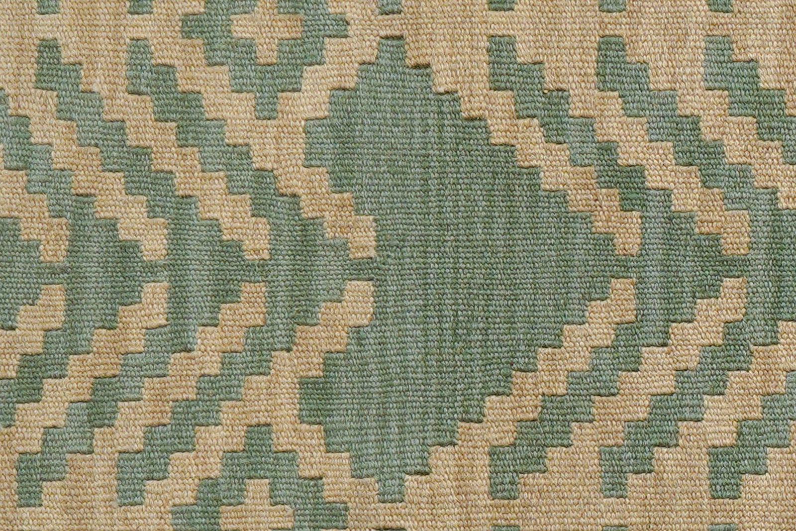 Kelim Gashgai — Handgefertigt, 88x61 cm, Grün, 100% Virgin Wool | View 6