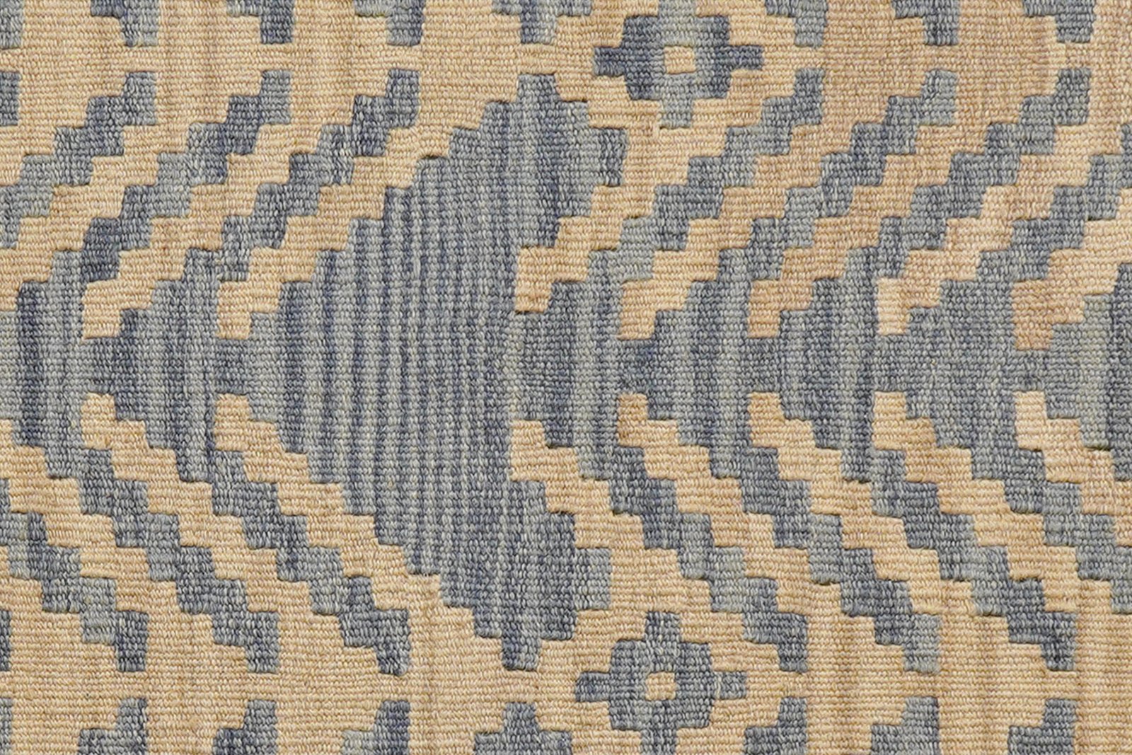 Kelim Gashgai — Handmade, 61x209 cm, Grey, 100% Virgin Wool | View 5