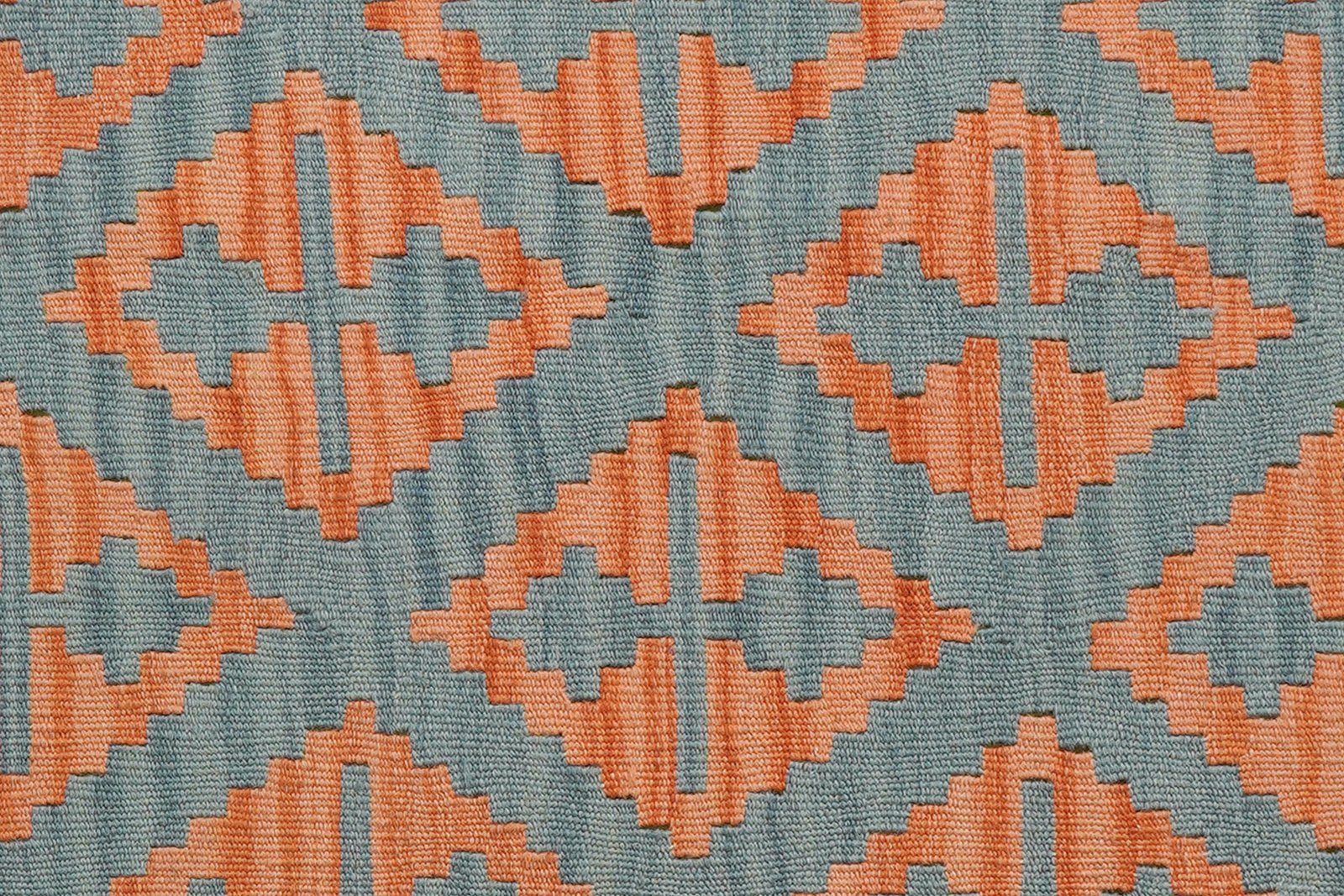 Kelim Gashgai — Handmade, 123x183 cm, Blue, 100% Virgin Wool | View 5