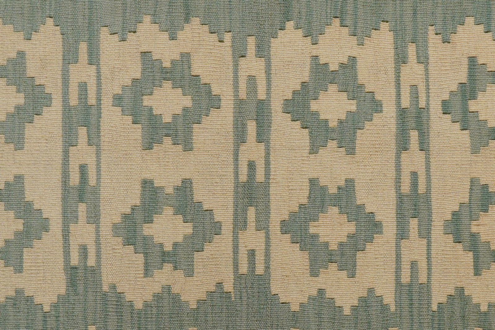 Kelim Gashgai — Handgefertigt, 145x100 cm, Beige, 100% Virgin Wool | View 6