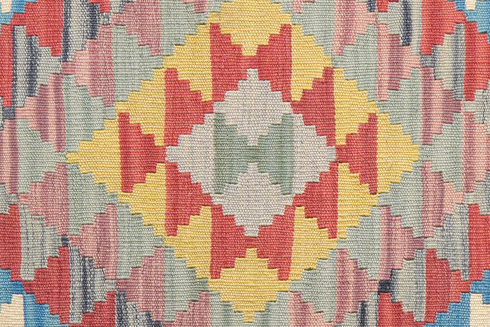 Kelim Gashgai — Handmade, 103x152 cm, Multicolor, 100% Virgin Wool | View 5