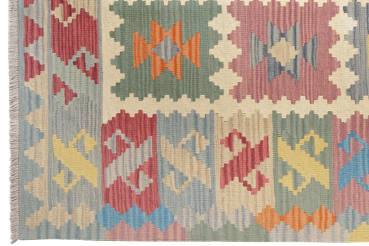 Kelim Gashgai · Tessuto a mano – Beige, 238x170 cm (4)