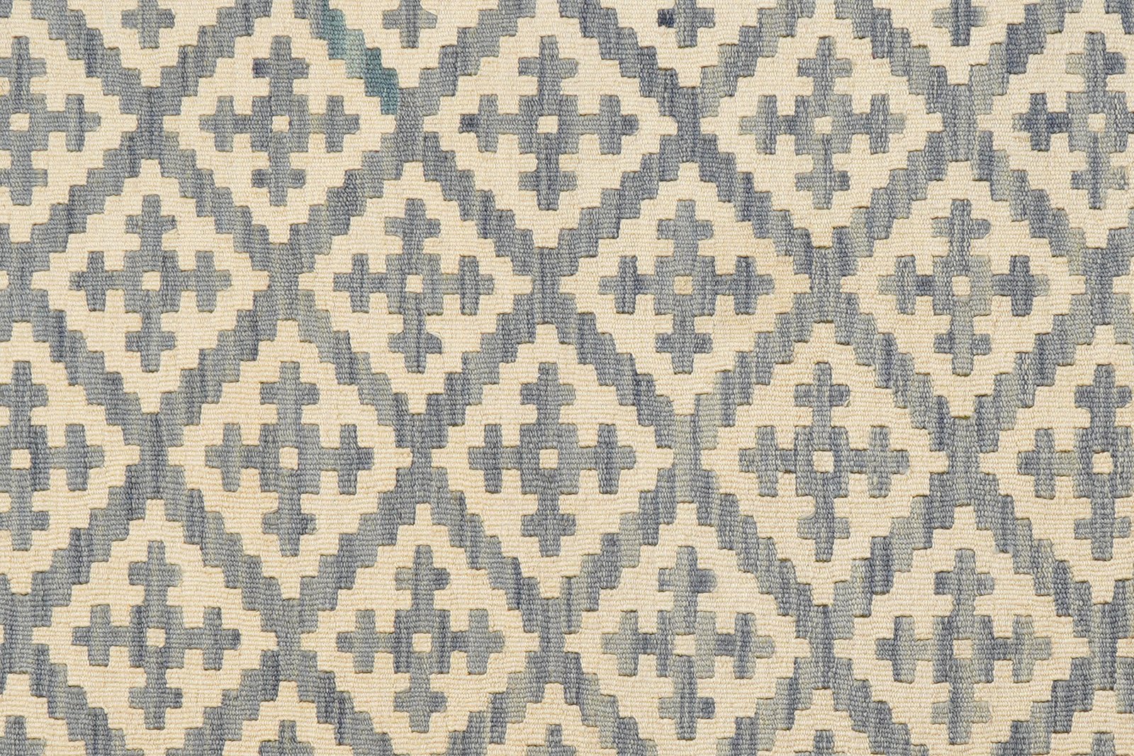 Kelim Gashgai — Handmade, 102x155 cm, Grey, 100% Virgin Wool | View 5