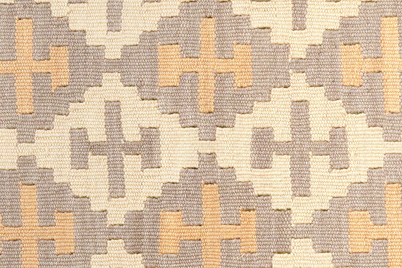 Kelim Gashgai — Handmade, 84x195 cm, Beige, 100% Virgin Wool | View 5
