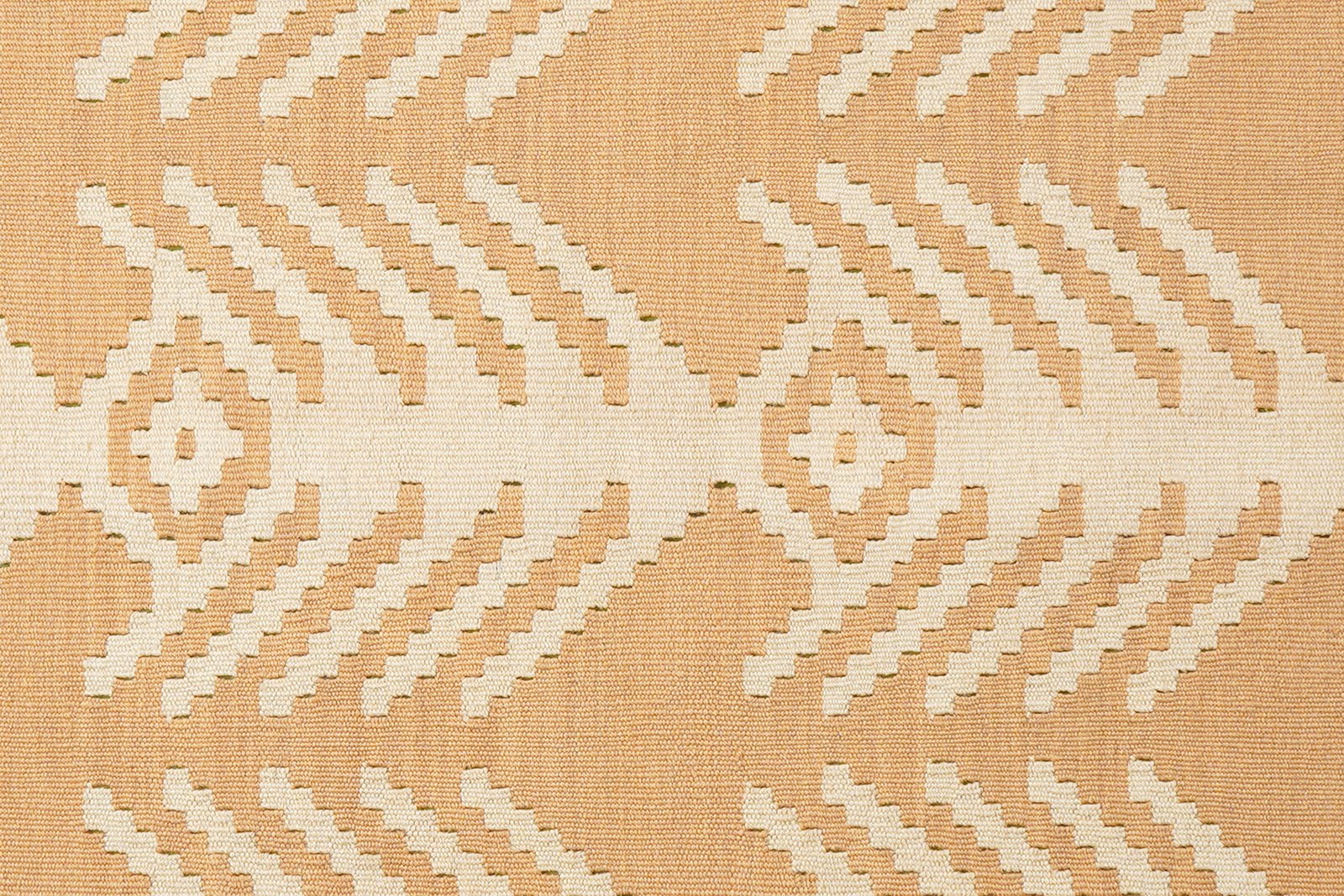Kelim Gashgai — Handmade, 102x150 cm, Yellow, 100% Virgin Wool | View 5