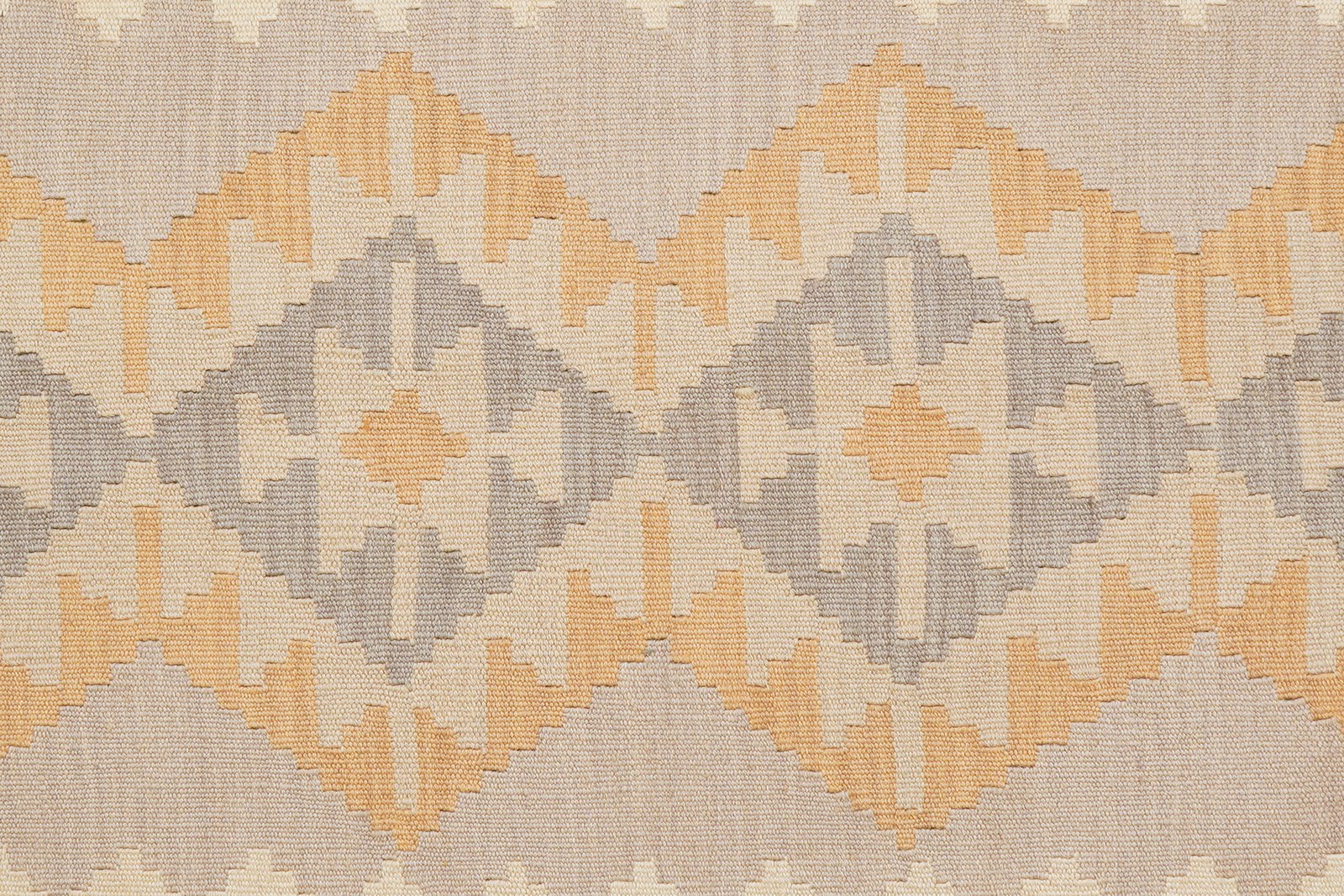 Kelim Gashgai — Handmade, 123x174 cm, Grey, 100% Virgin Wool | View 5