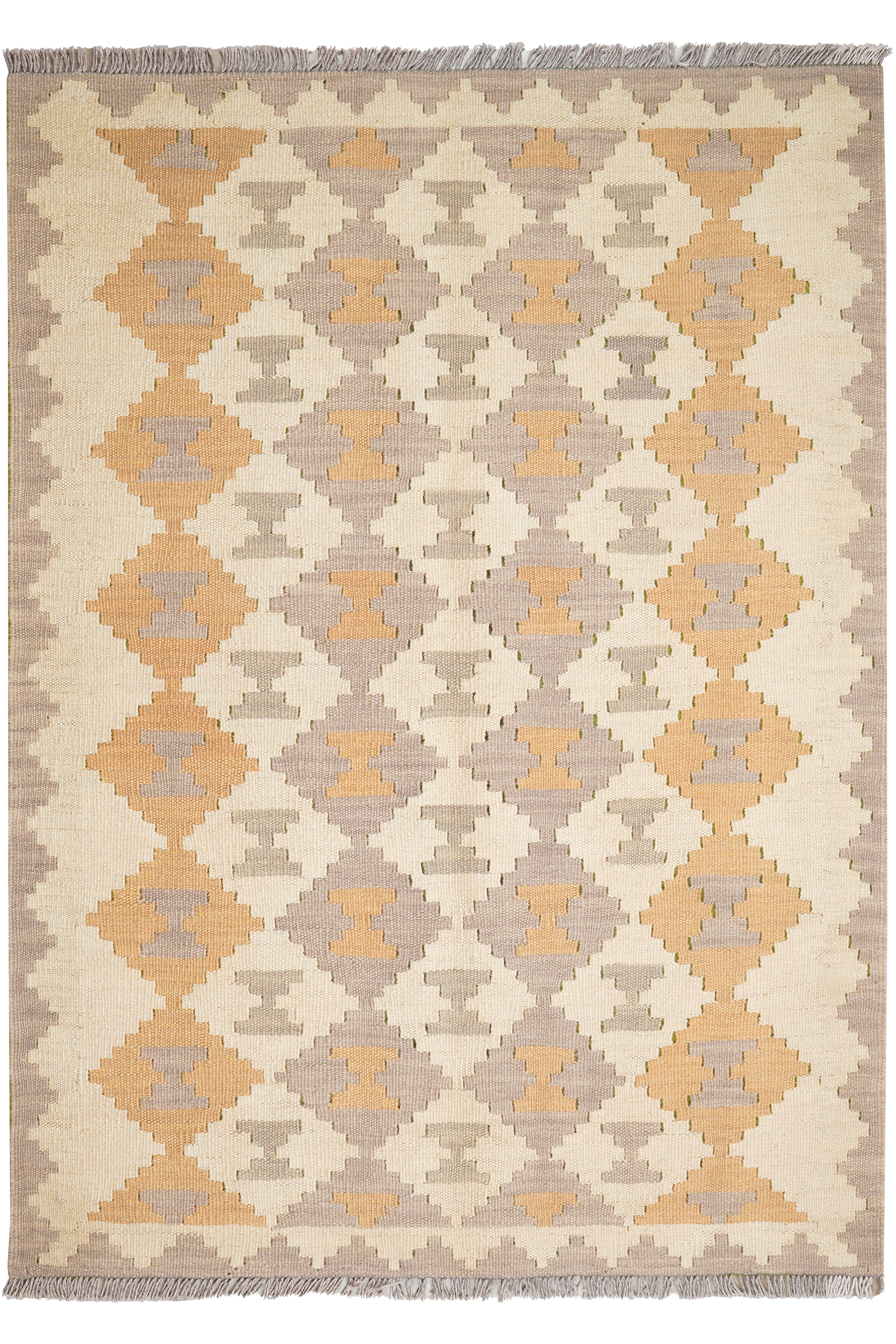 Ke.Gashgai T — Handgefertigt, 165x120 cm, Bunt, 100% Virgin Wool | Main view