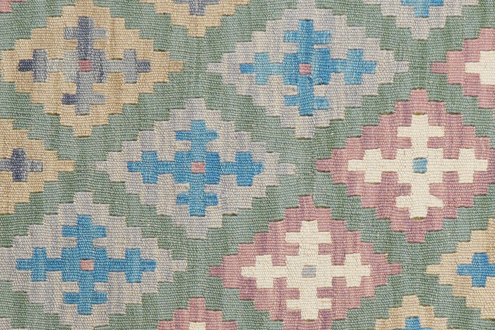 Kelim Gashgai — Handgefertigt, 150x108 cm, Bunt, 100% Virgin Wool | View 6