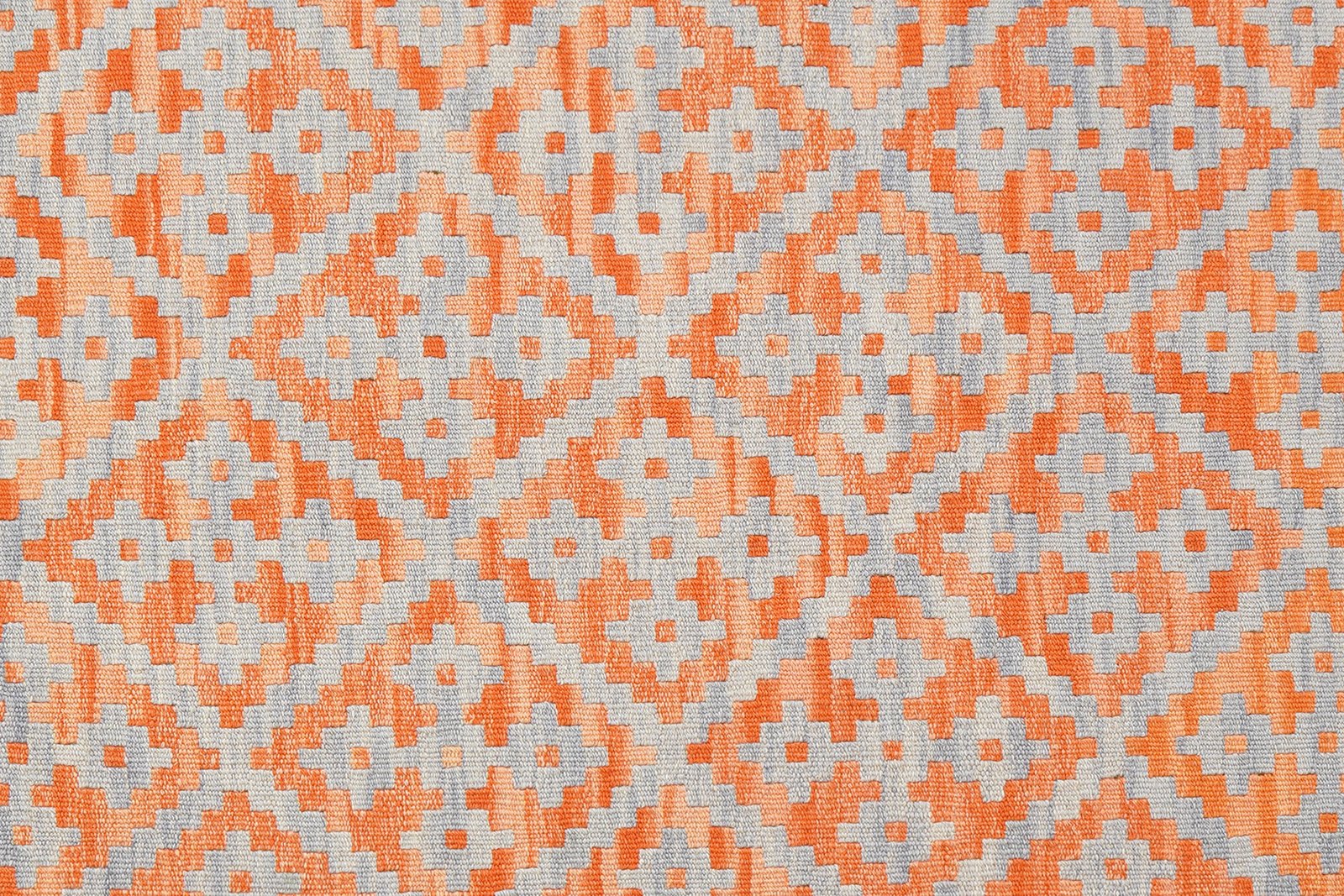 Kelim Gashgai — Handmade, 125x172 cm, Grey, 100% Virgin Wool | View 5