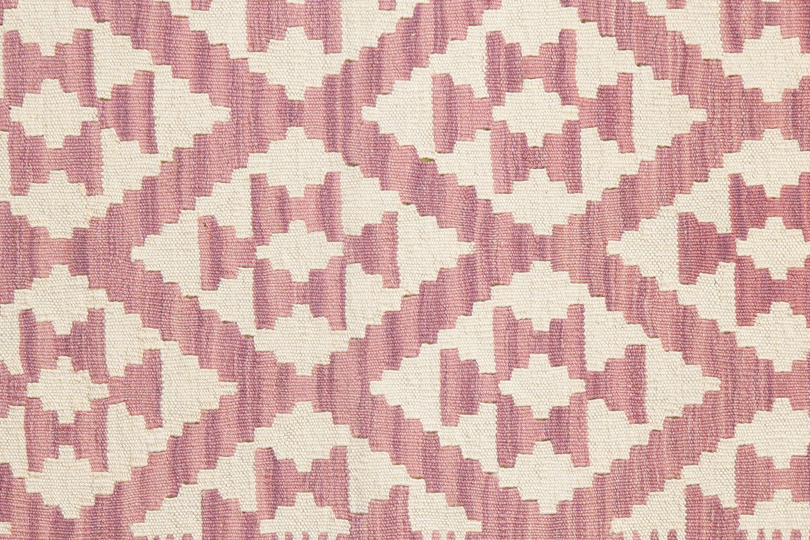 Kelim Gashgai — Handmade, 125x177 cm, Pink, 100% Virgin Wool | View 5