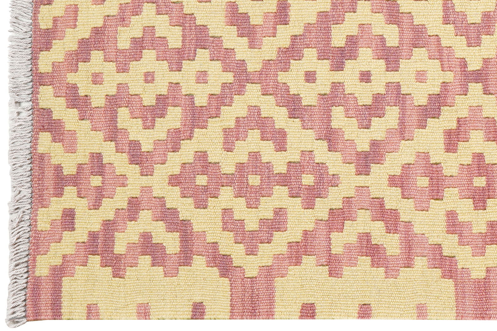 Kelim Gashgai — Handgefertigt, 197x61 cm, Beige, 100% Virgin Wool | View 4