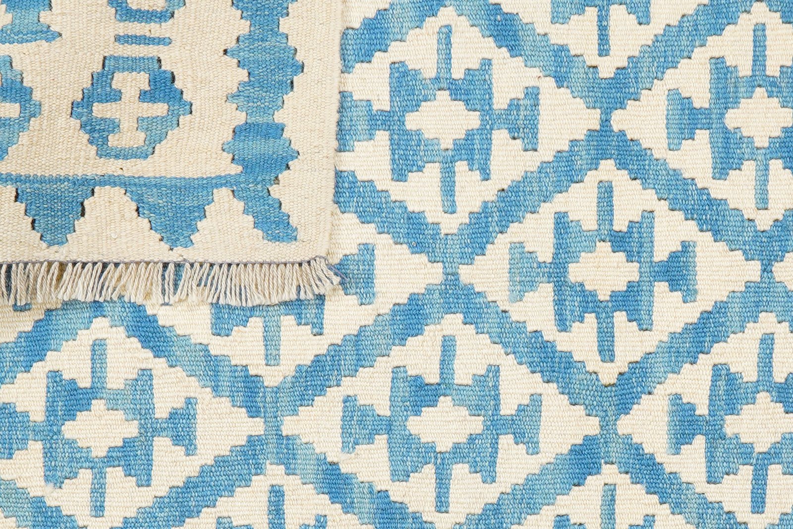 Kelim Gashgai — Handmade, 109x145 cm, Multicolor, 100% Virgin Wool | View 6