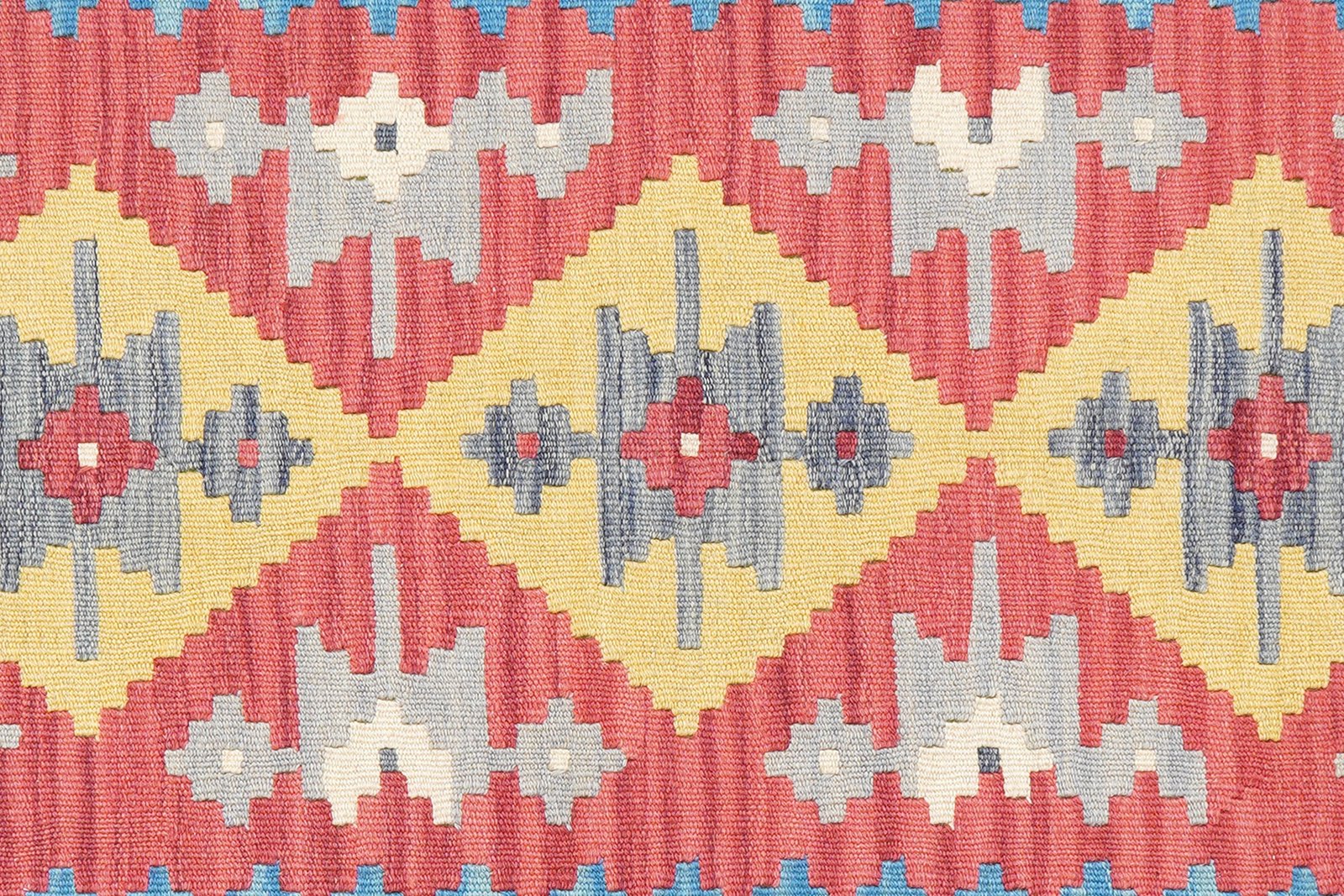 Kelim Gashgai — Handmade, 104x148 cm, Multicolor, 100% Virgin Wool | View 5