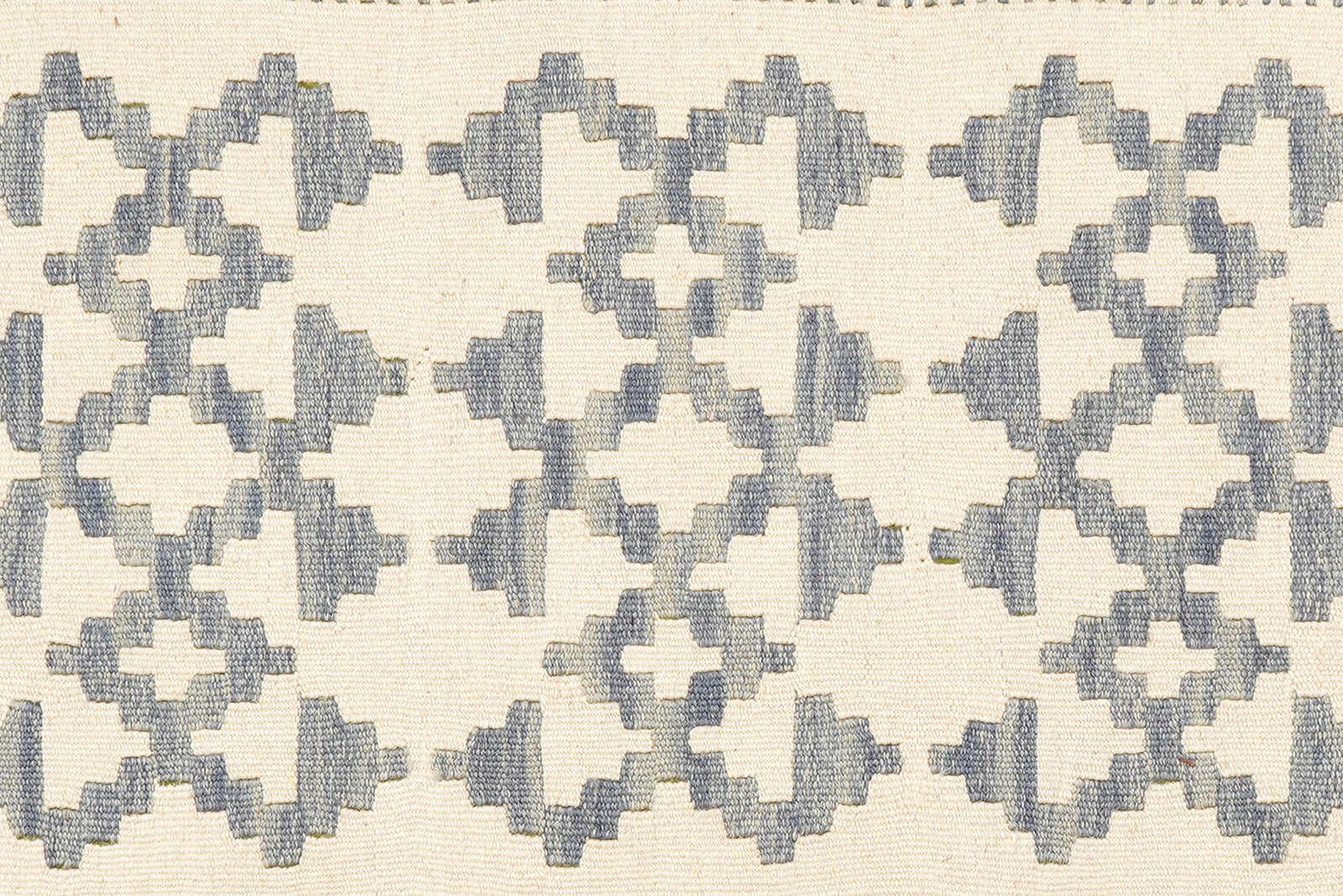 Kelim Gashgai — Handmade, 84x257 cm, Beige, 100% Virgin Wool | View 5