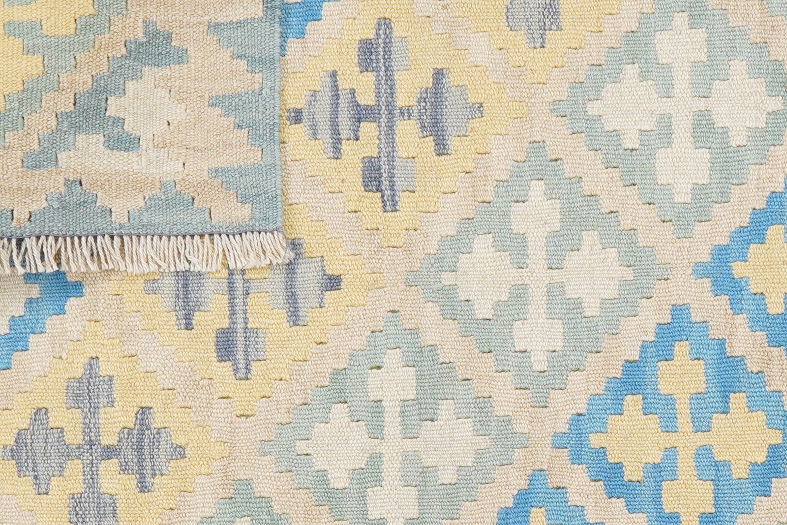 Kelim Gashgai — Handmade, 82x115 cm, Multicolor, 100% Virgin Wool | View 6