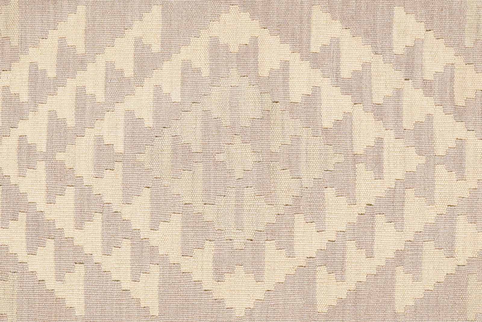 Kelim Gashgai — Handmade, 104x147 cm, Grey, 100% Virgin Wool | View 5