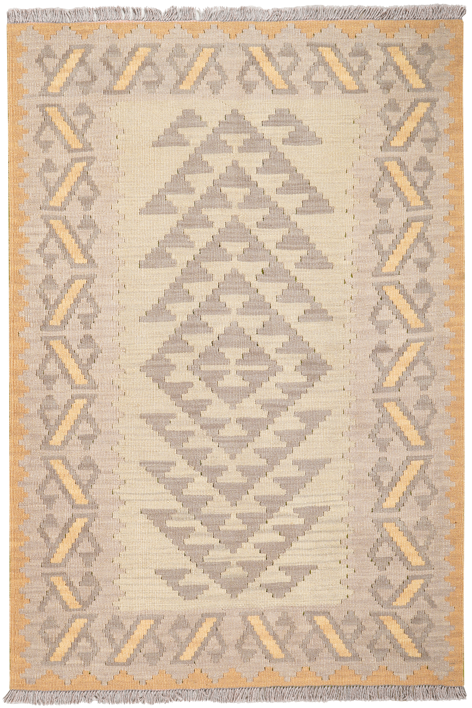 Ke.Gashgai T — Handgefertigt, 152x103 cm, Bunt, 100% Virgin Wool | Main view