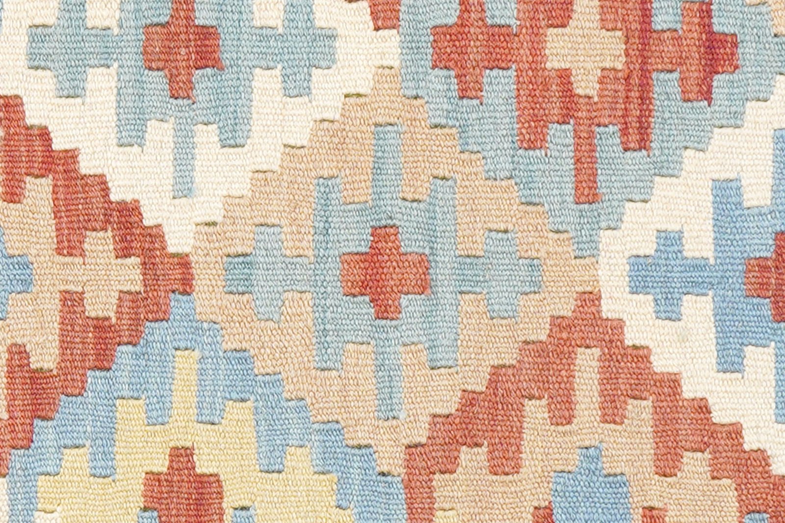 Kelim Gashgai — Handmade, 58x186 cm, Multicolor, 100% Virgin Wool | View 5