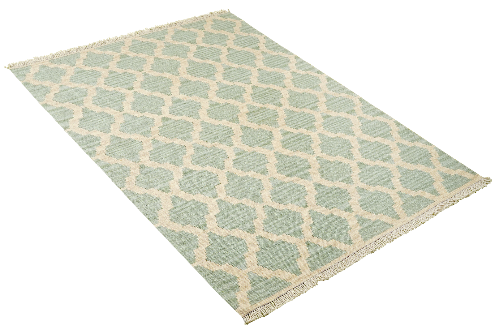 Kelim Gashgai — Handgefertigt, 152x106 cm, Beige, 100% Virgin Wool | View 5