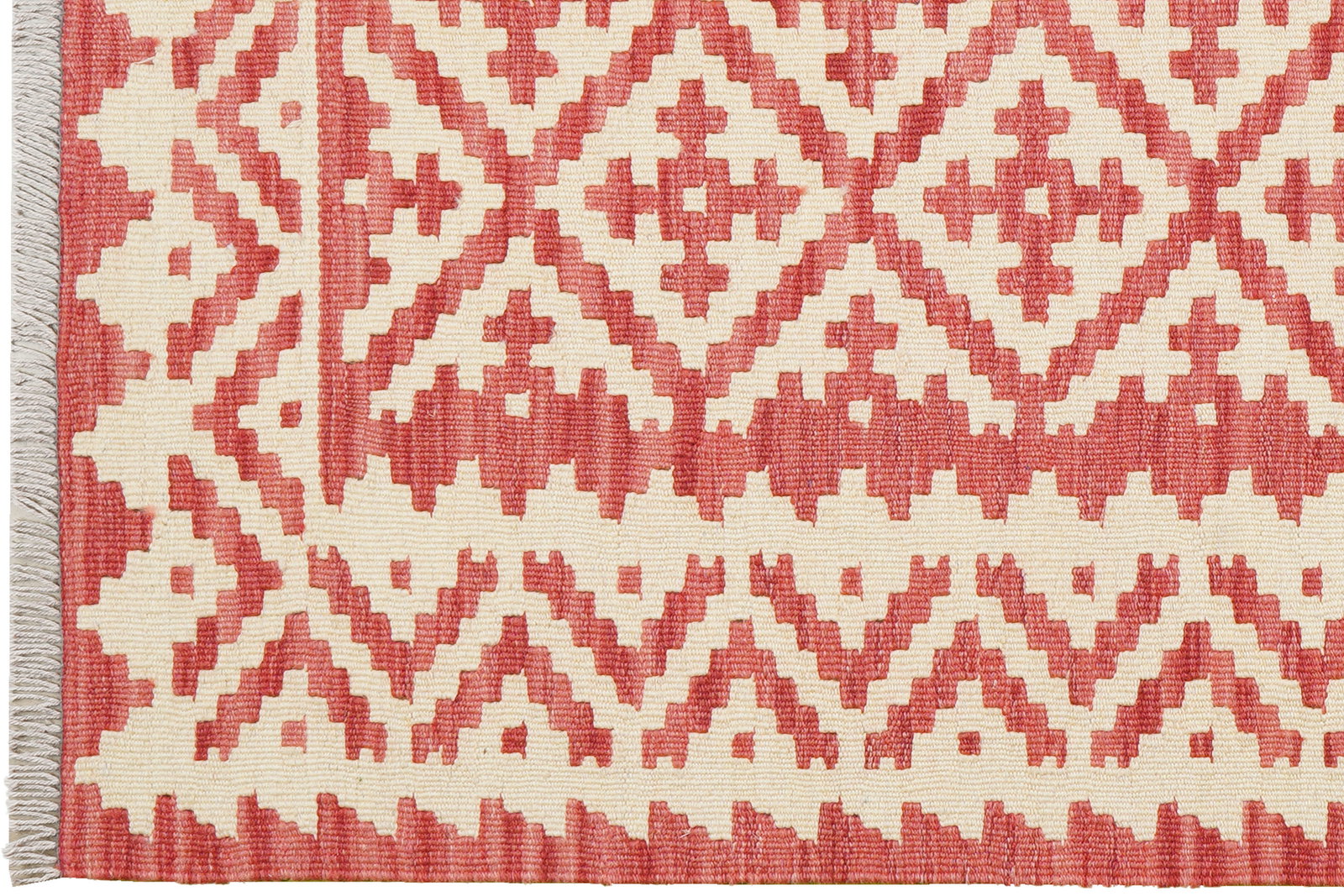 Kelim Gashgai — Handgefertigt, 153x105 cm, Beige, 100% Virgin Wool | View 4