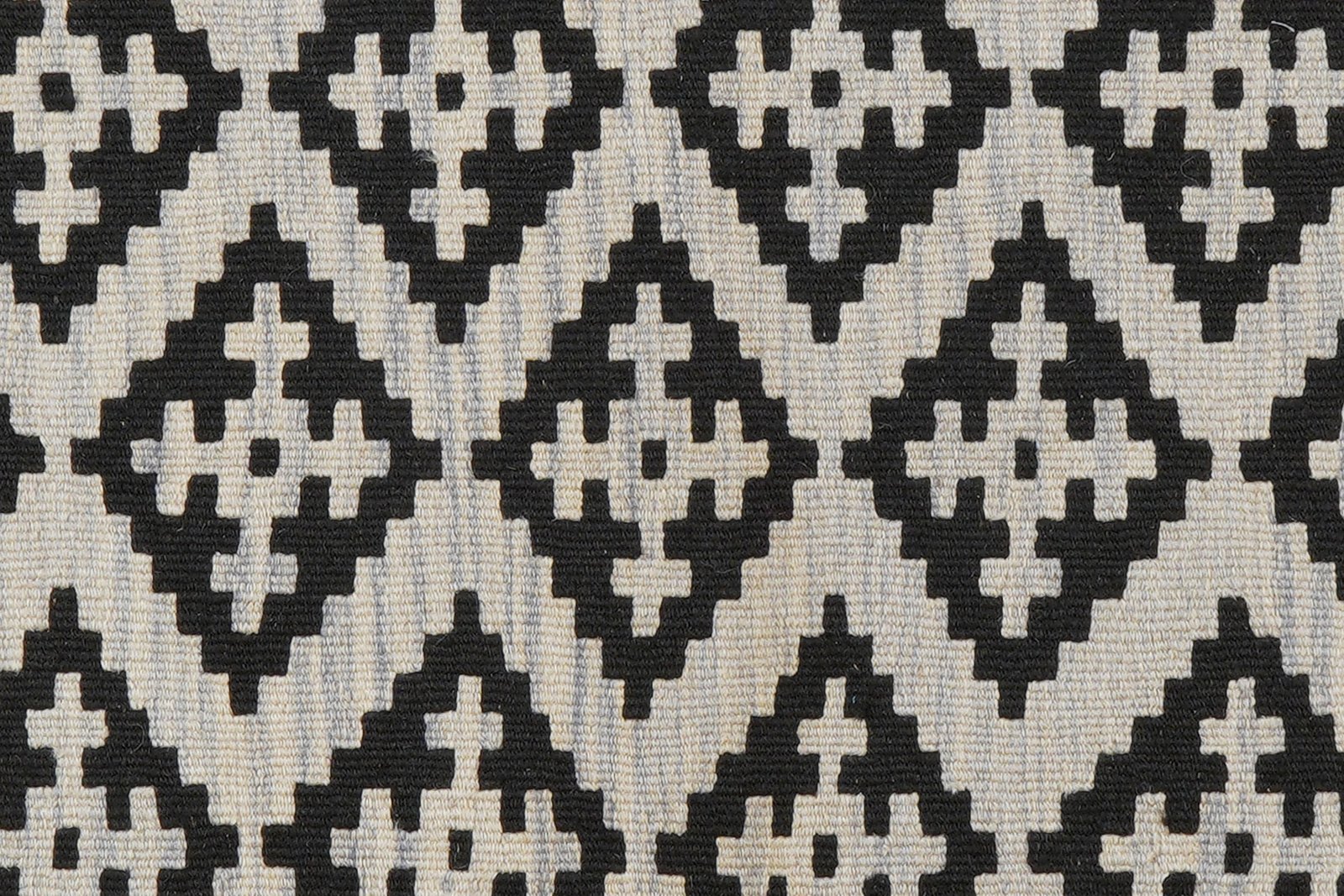 Kelim Gashgai — Handmade, 103x144 cm, Beige, 100% Virgin Wool | View 5