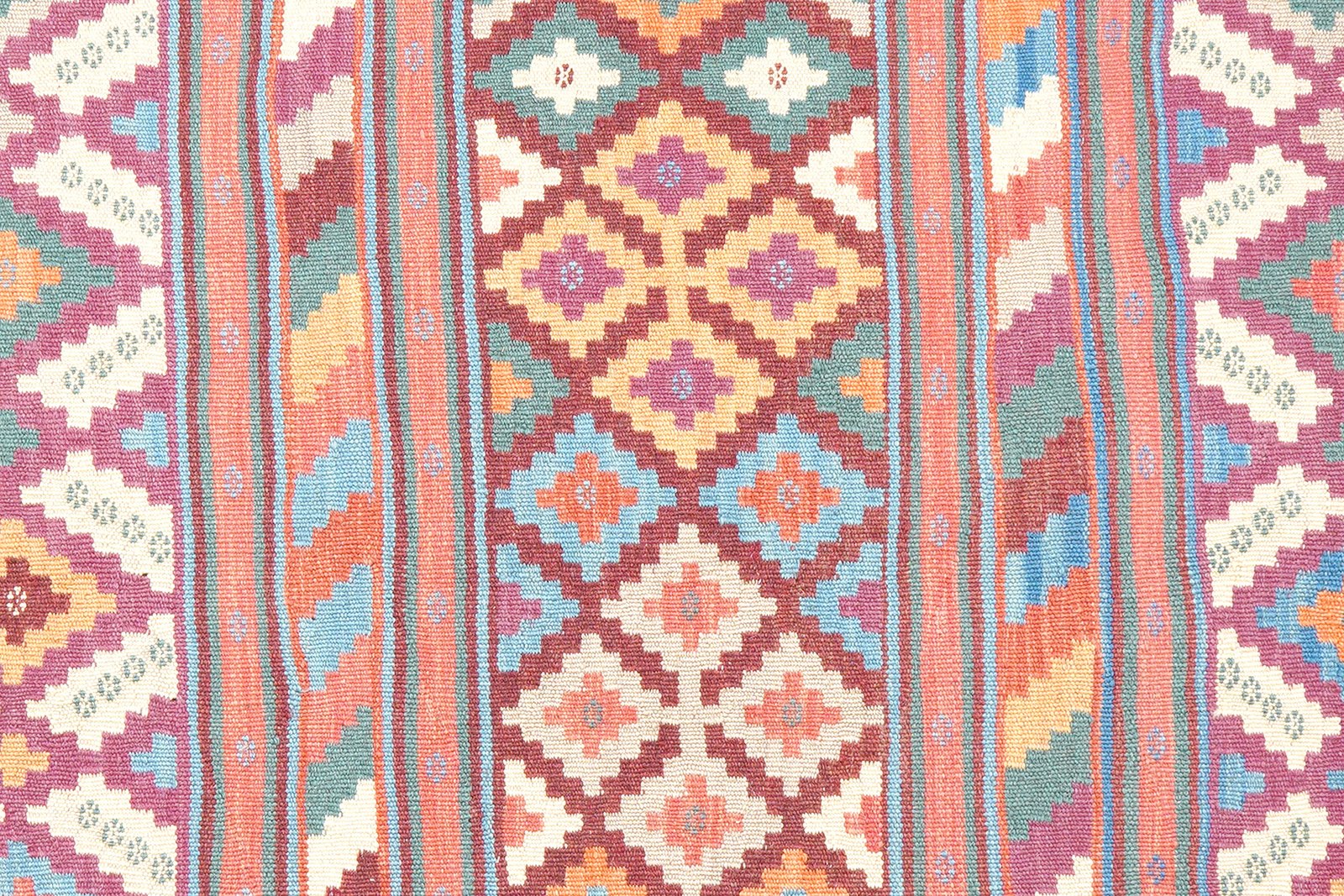 Sumak Sirdjan — Handmade, 155x219 cm, Multicolor, 100% Virgin Wool | View 5