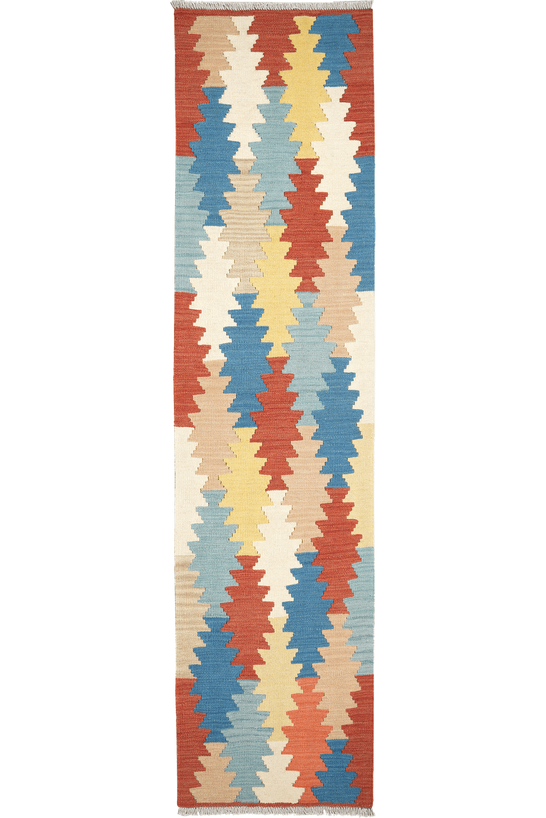 Kelim Gashgai — Handmade, 61x247 cm, Multicolor, 100% Virgin Wool | Main view