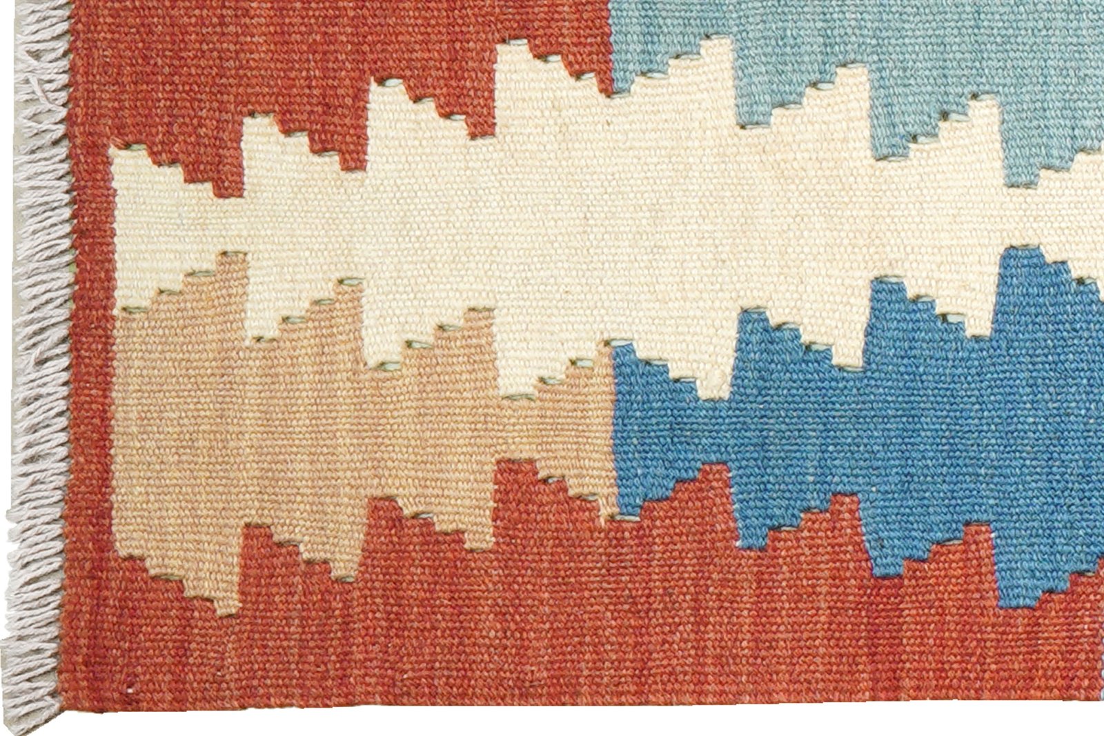 Kelim Gashgai — Handmade, 61x247 cm, Multicolor, 100% Virgin Wool | View 3