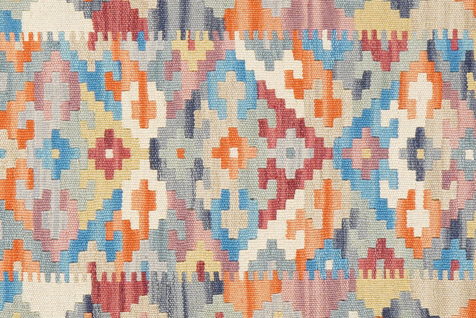 Kelim Gashgai — Handmade, 62x197 cm, Multicolor, 100% Virgin Wool | View 5
