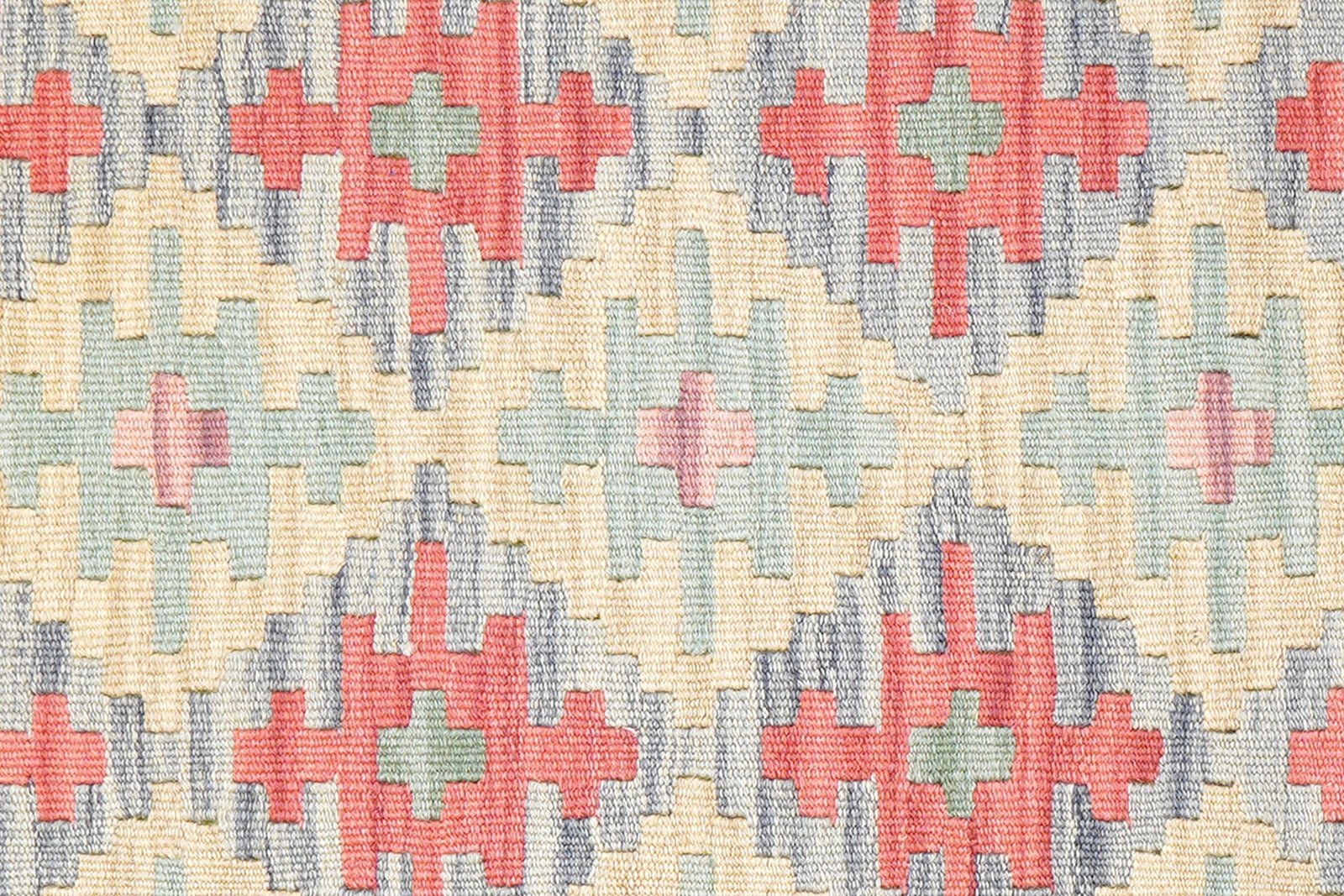 Kelim Gashgai — Handmade, 80x238 cm, Multicolor, 100% Virgin Wool | View 5