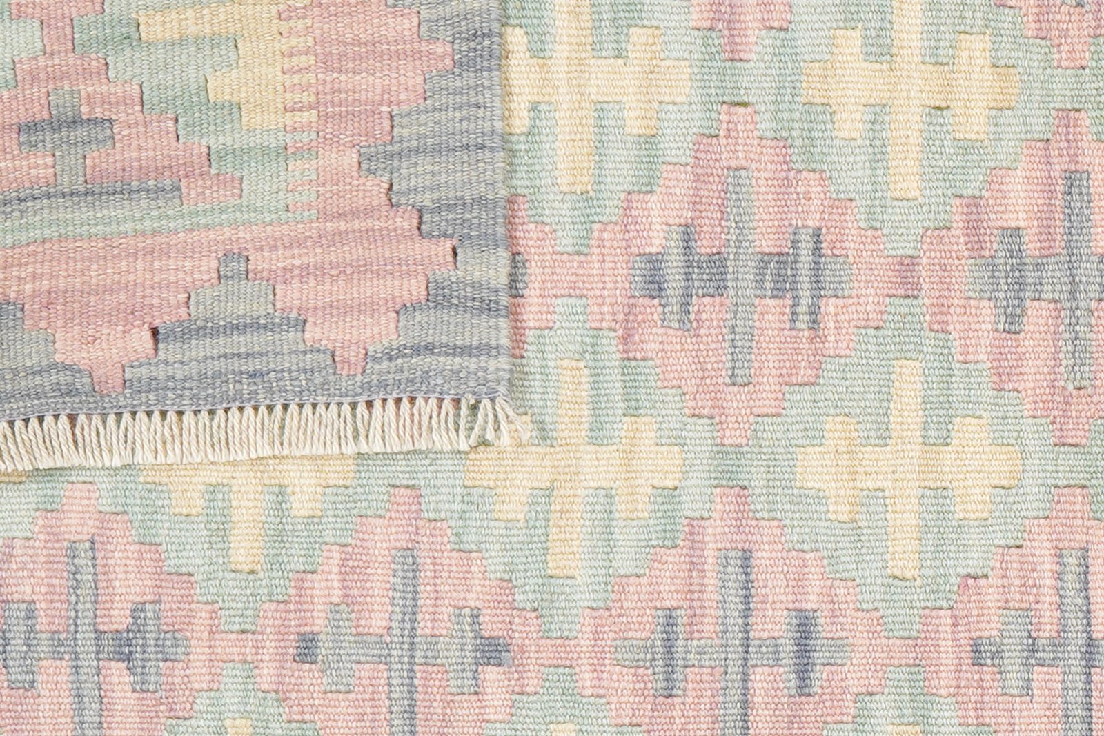 Kelim Gashgai — Handmade, 81x241 cm, Multicolor, 100% Virgin Wool | View 6