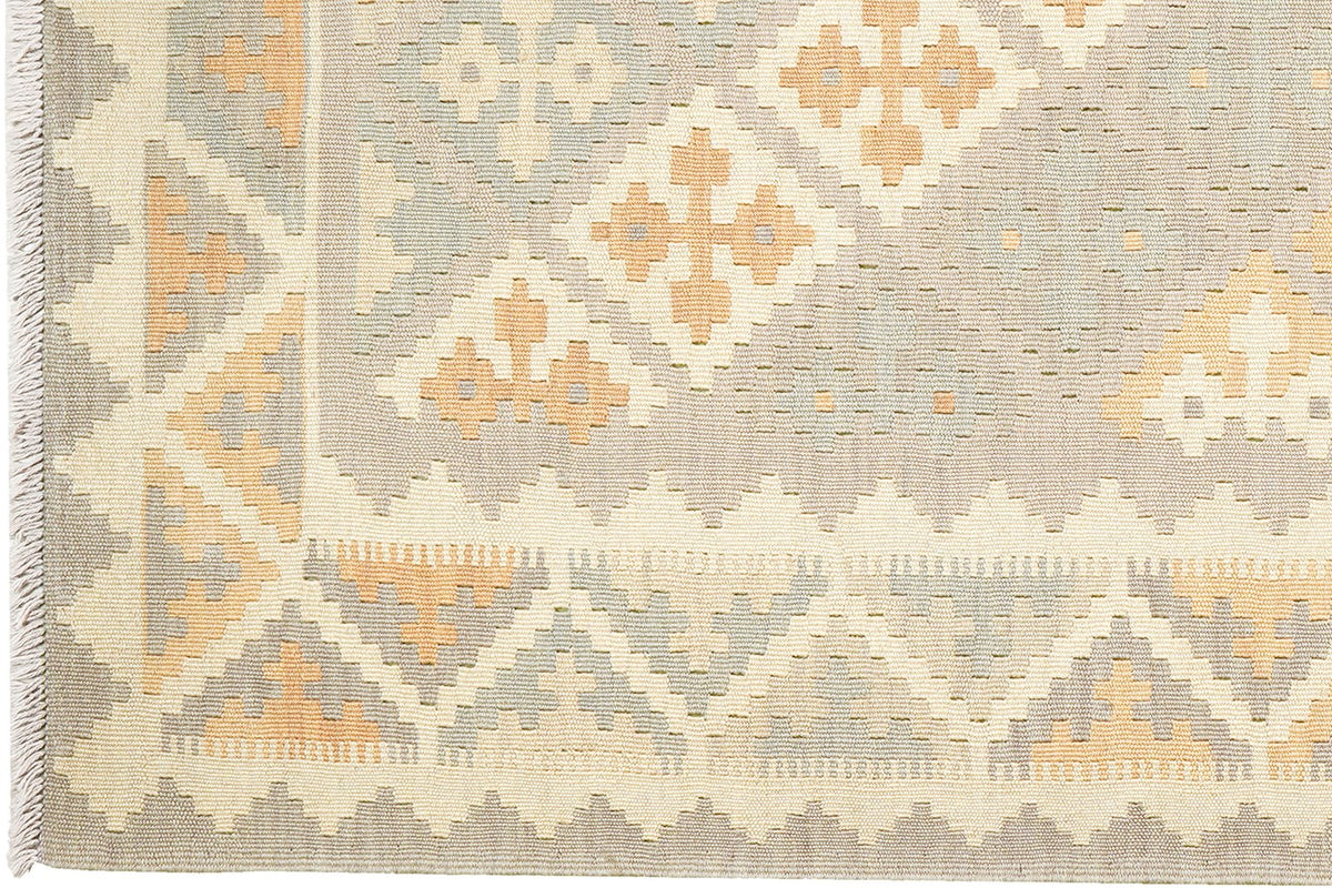 Kelim Gashgai · Tessuto a mano – Grigio, 180x118 cm, vista 3