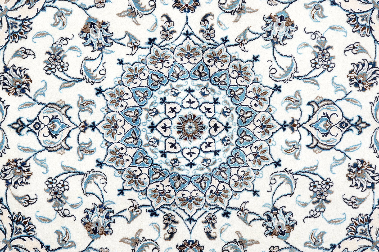 Nain 12La — Handgefertigt, 241x193 cm, Beige, 100% Virgin Wool | View 7