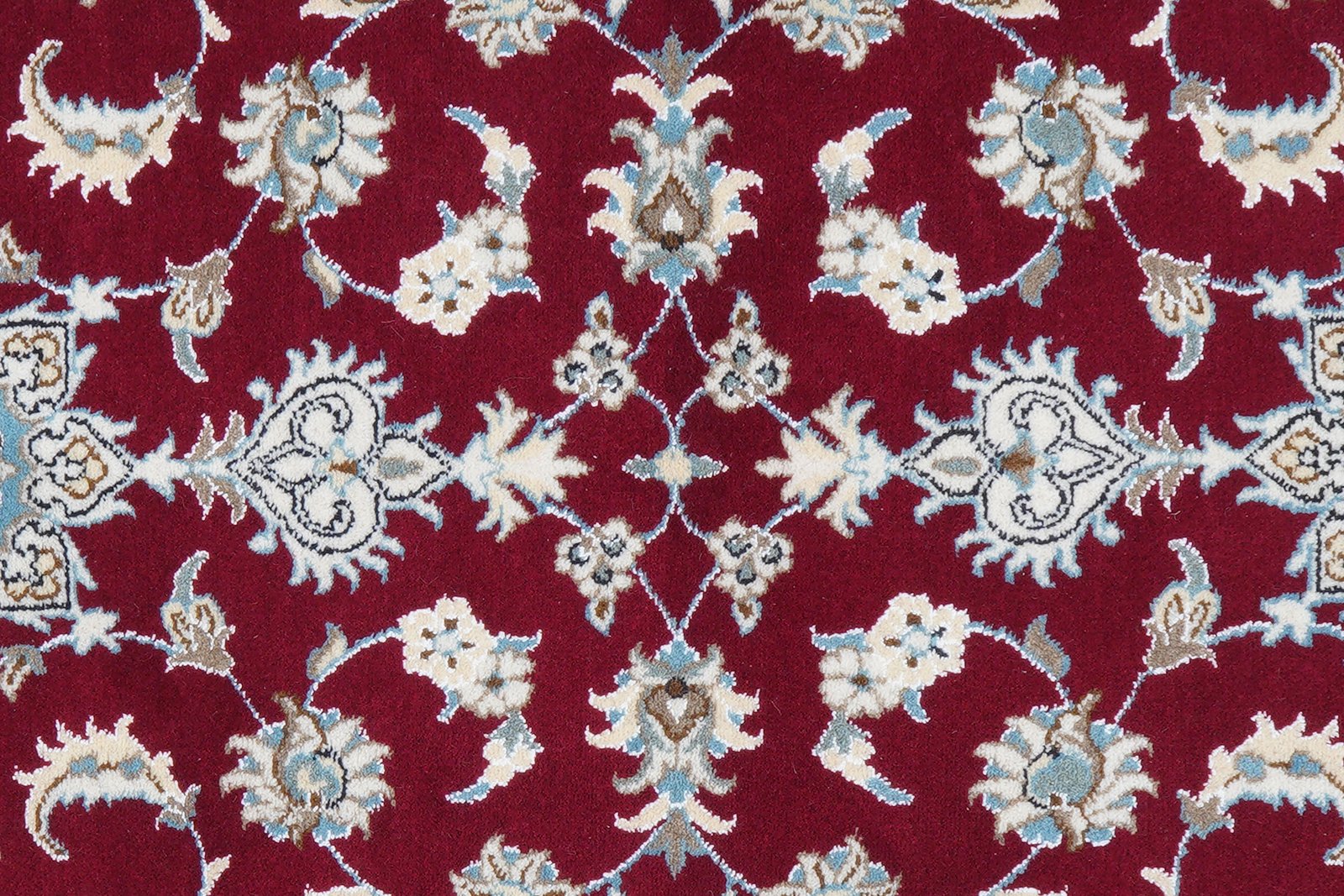 Nain 12La — Hand-knotted, 76x195 cm, Red, 100% Virgin Wool | View 6
