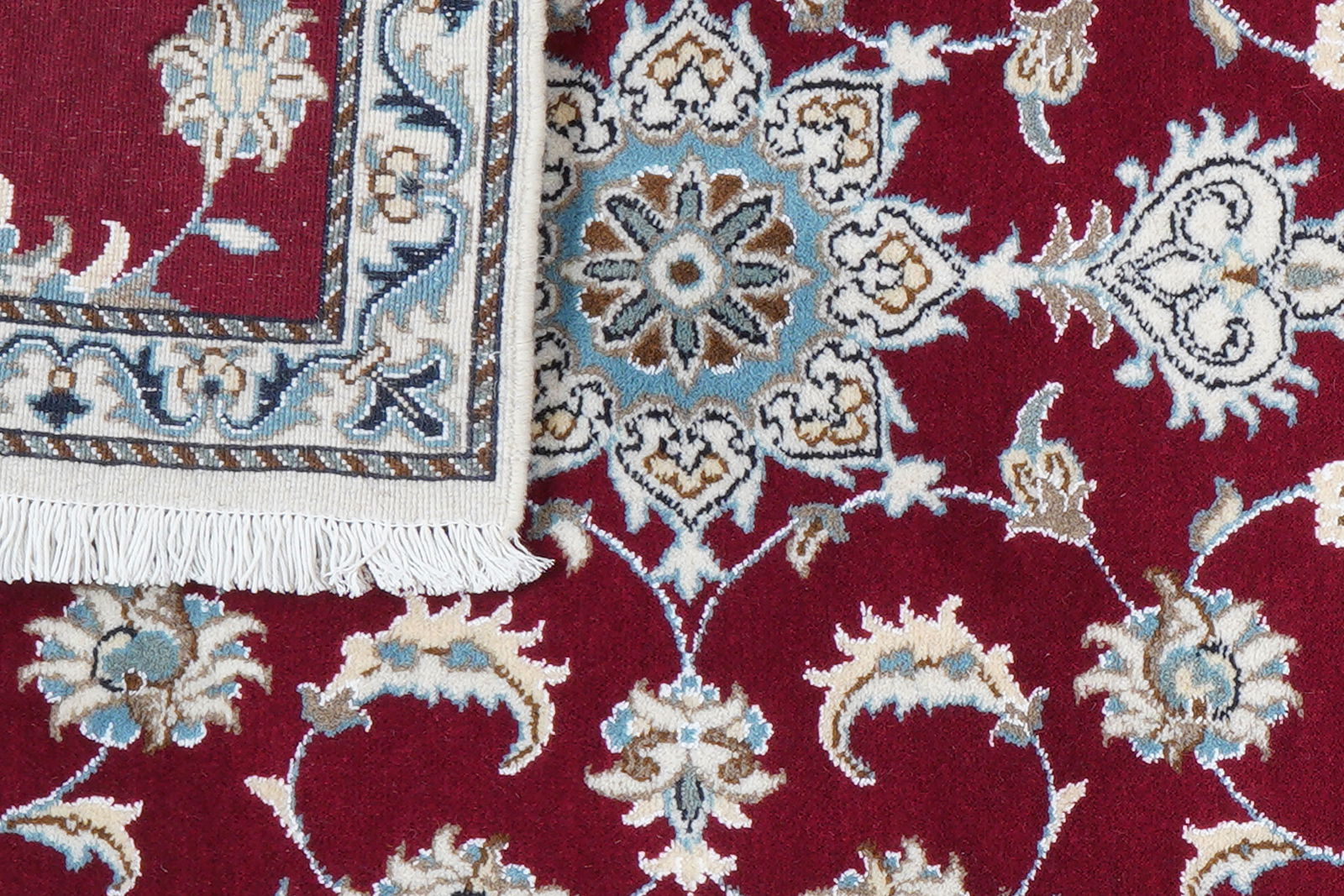 Nain 12La — Handgefertigt, 195x76 cm, Beige, 100% Virgin Wool | View 8