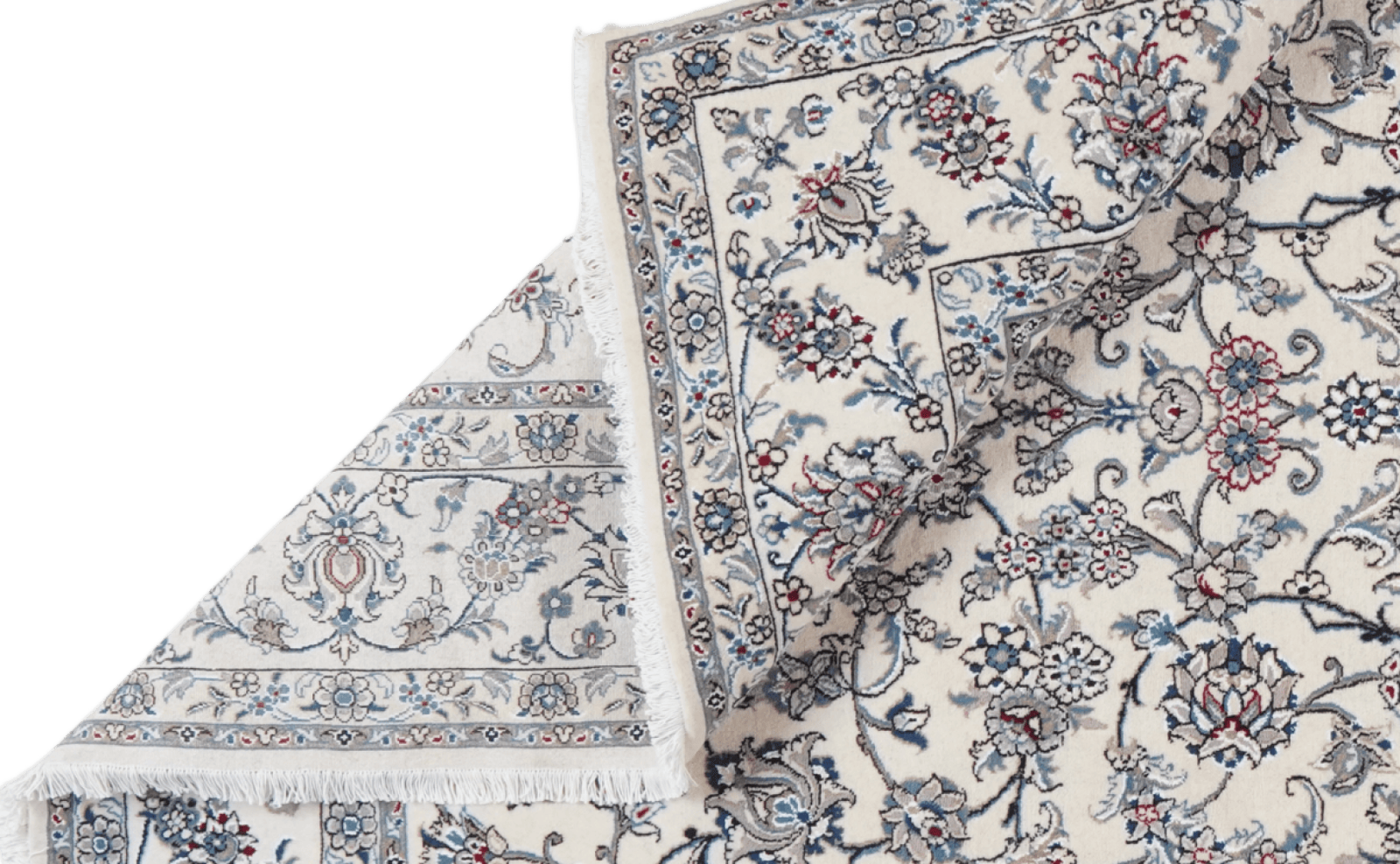 Nain 12La — Hand-knotted, 245x350 cm, Beige, 100% Virgin Wool | View 5